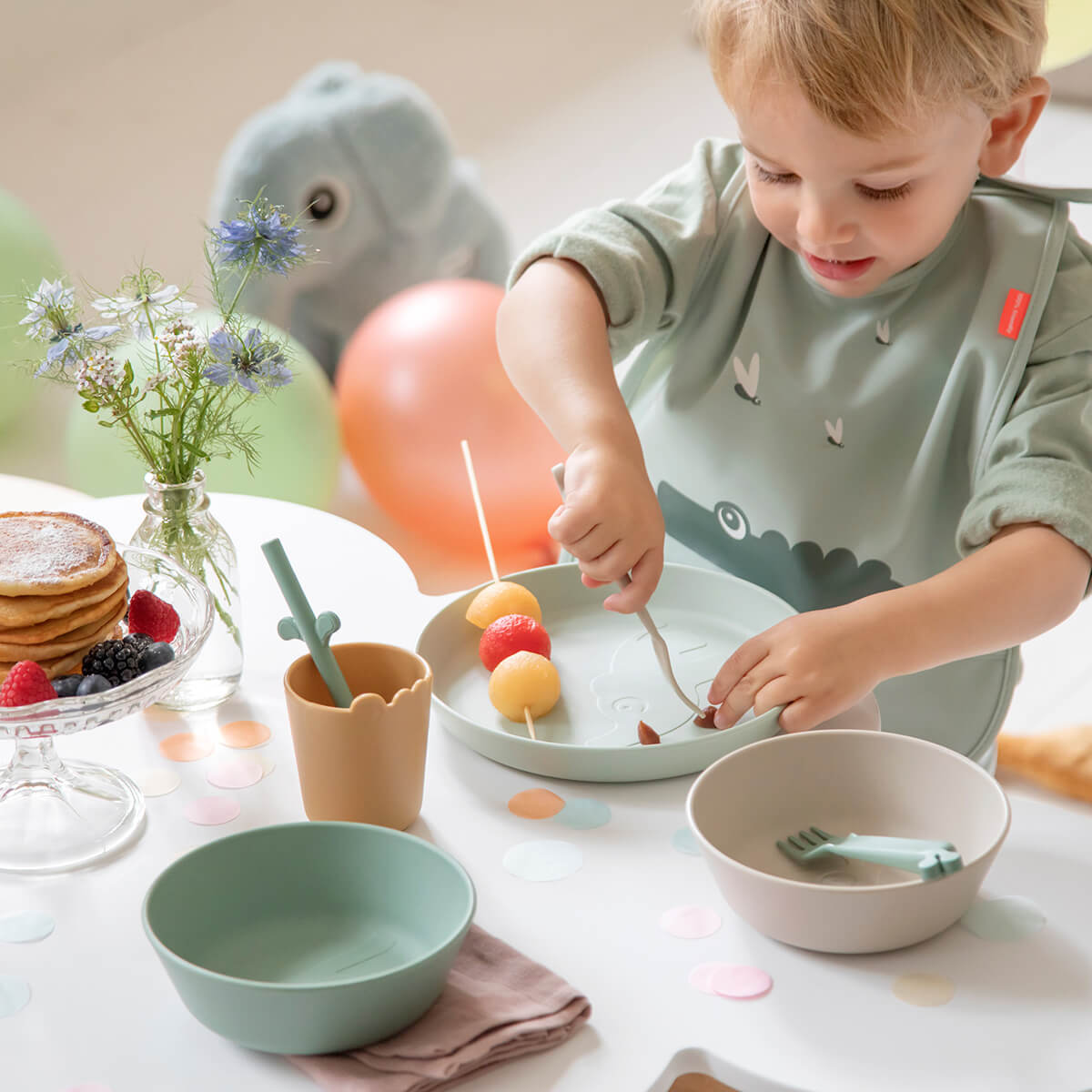 Kiddish Teller - Elphee - Blau