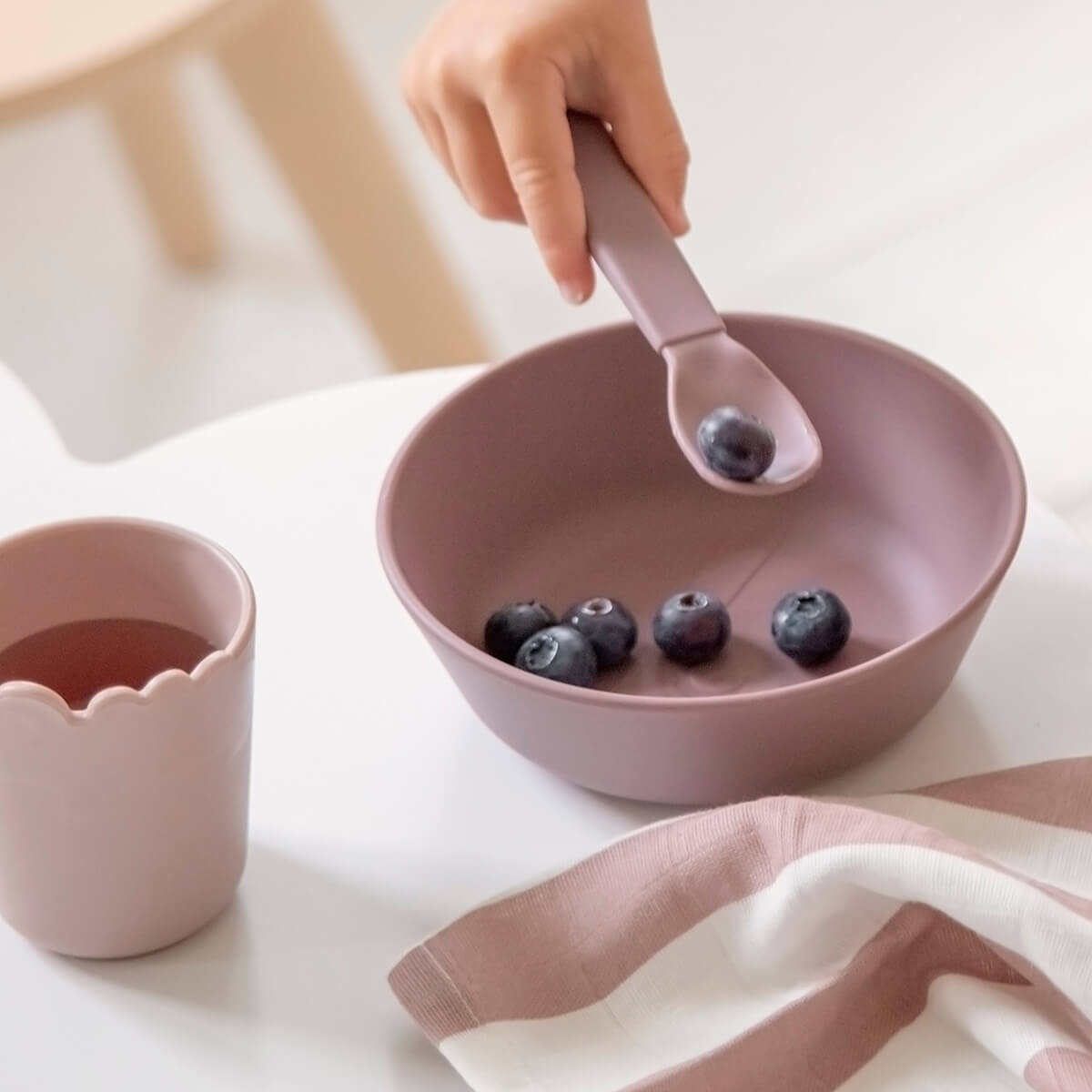 Kiddish skeer 4 stk. - Lalee - Sand/Koral