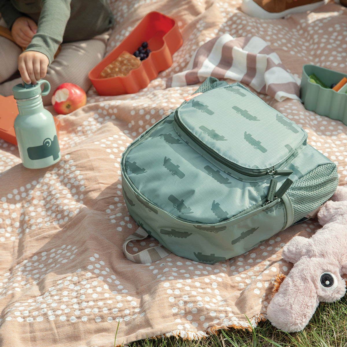 Kids backpack - Croco - Green - 10 L