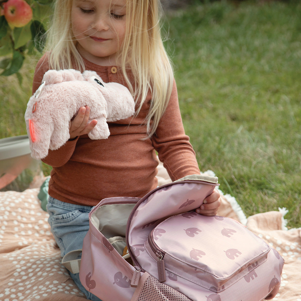Kids backpack - Ozzo - Powder - 10 L