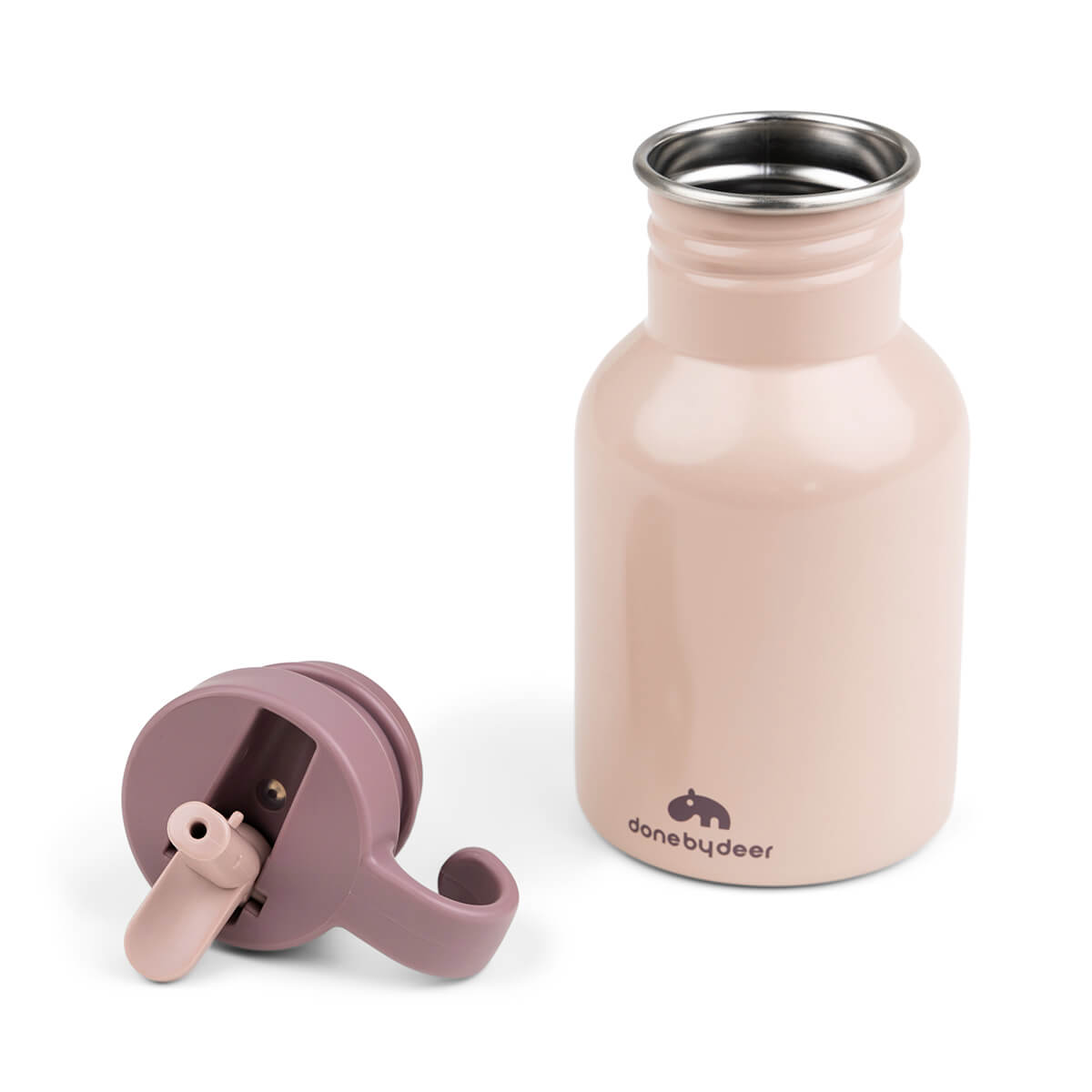 Edelstahl Flasche - Ozzo - Rosa - 350 ml