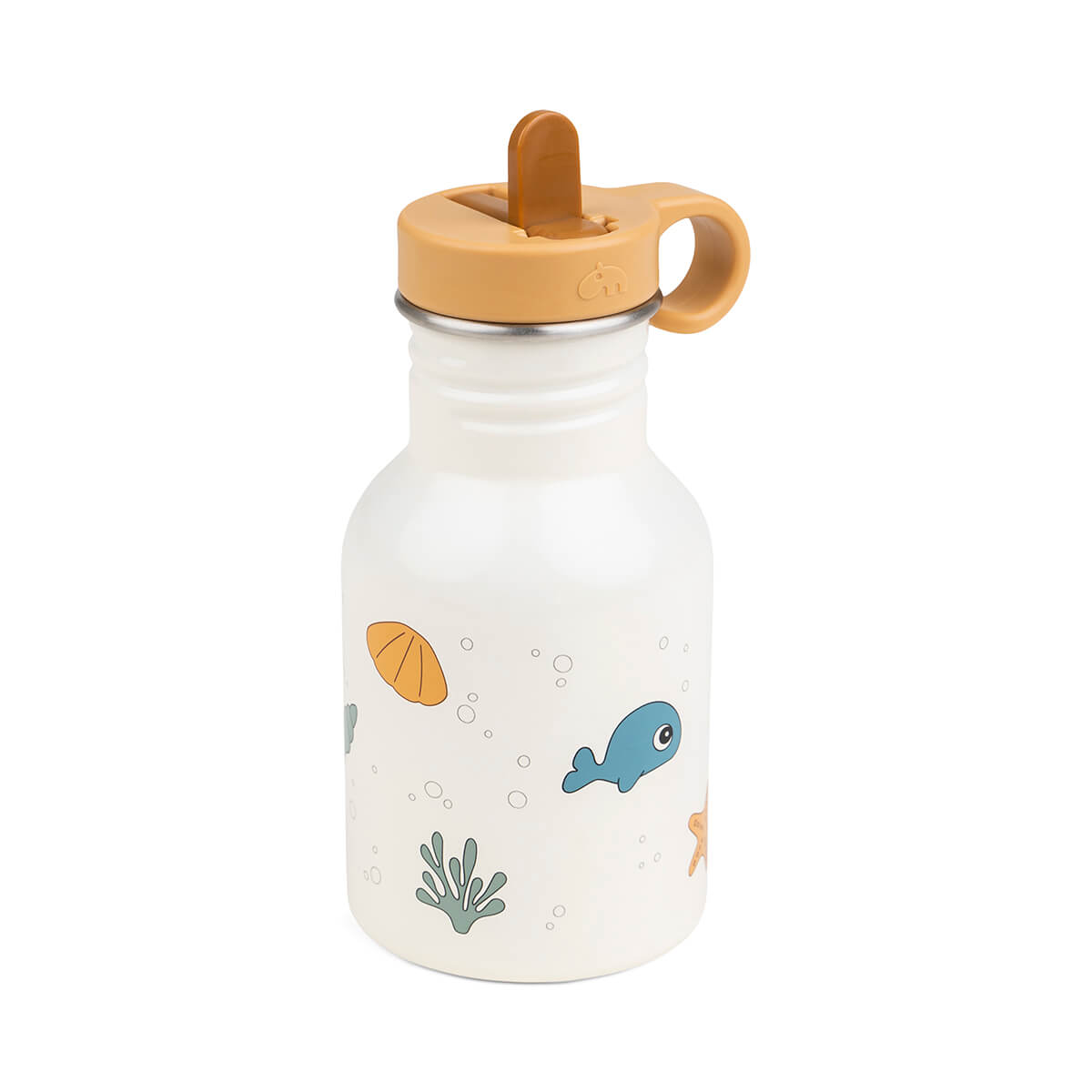 Metal bottle - Sea friends - Beige - 350 ml