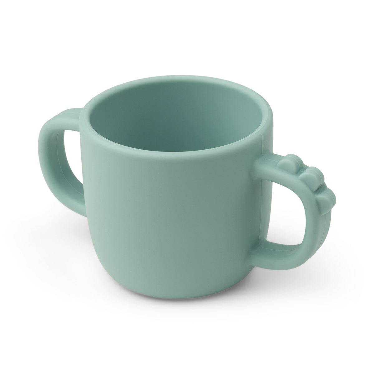 Peekaboo 2-handle cup - Croco - Blue - Front