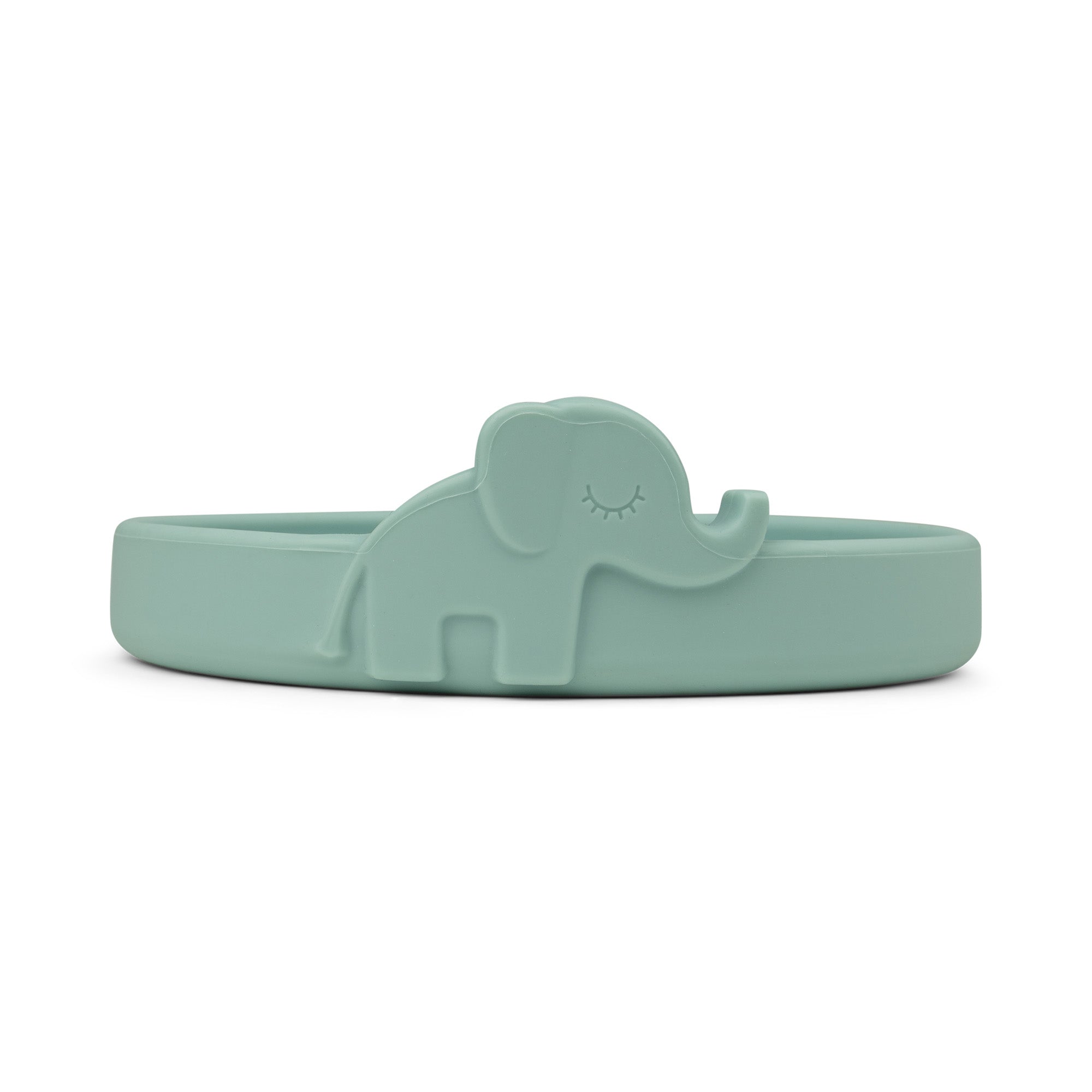 Peekaboo plate - Elphee - Blue - Front