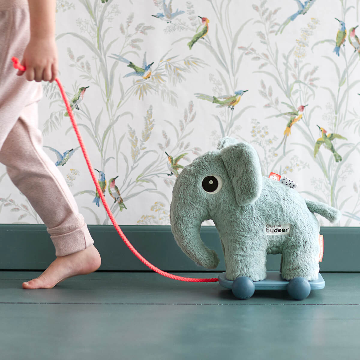 Pull along 2-in-1 toy - Elphee - Blue