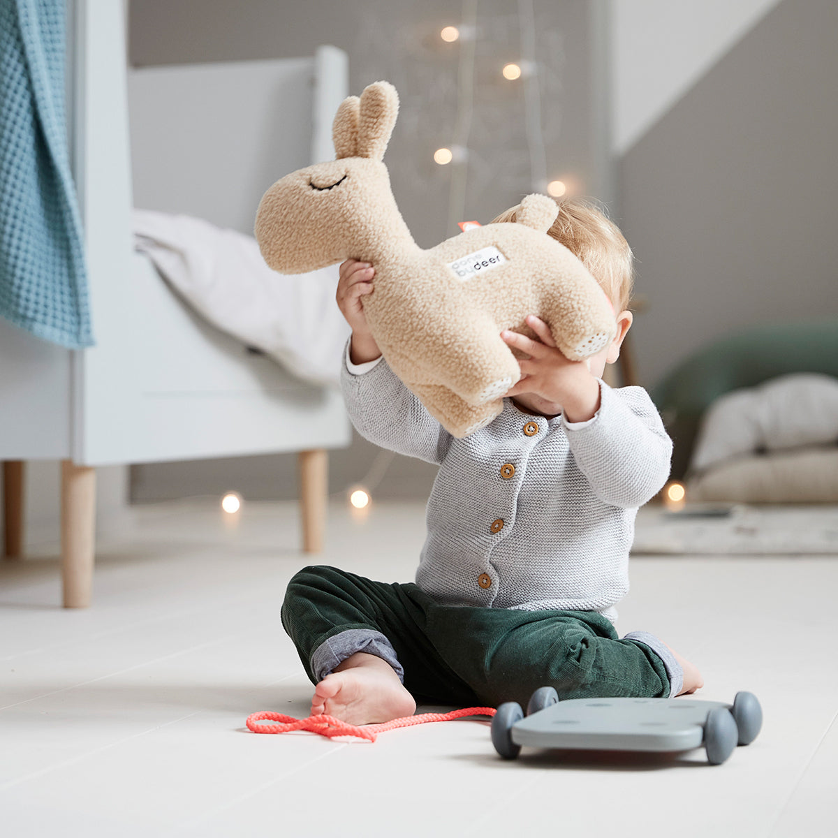 Pull along 2-in-1 toy - Lalee - Sand - Lifestyle