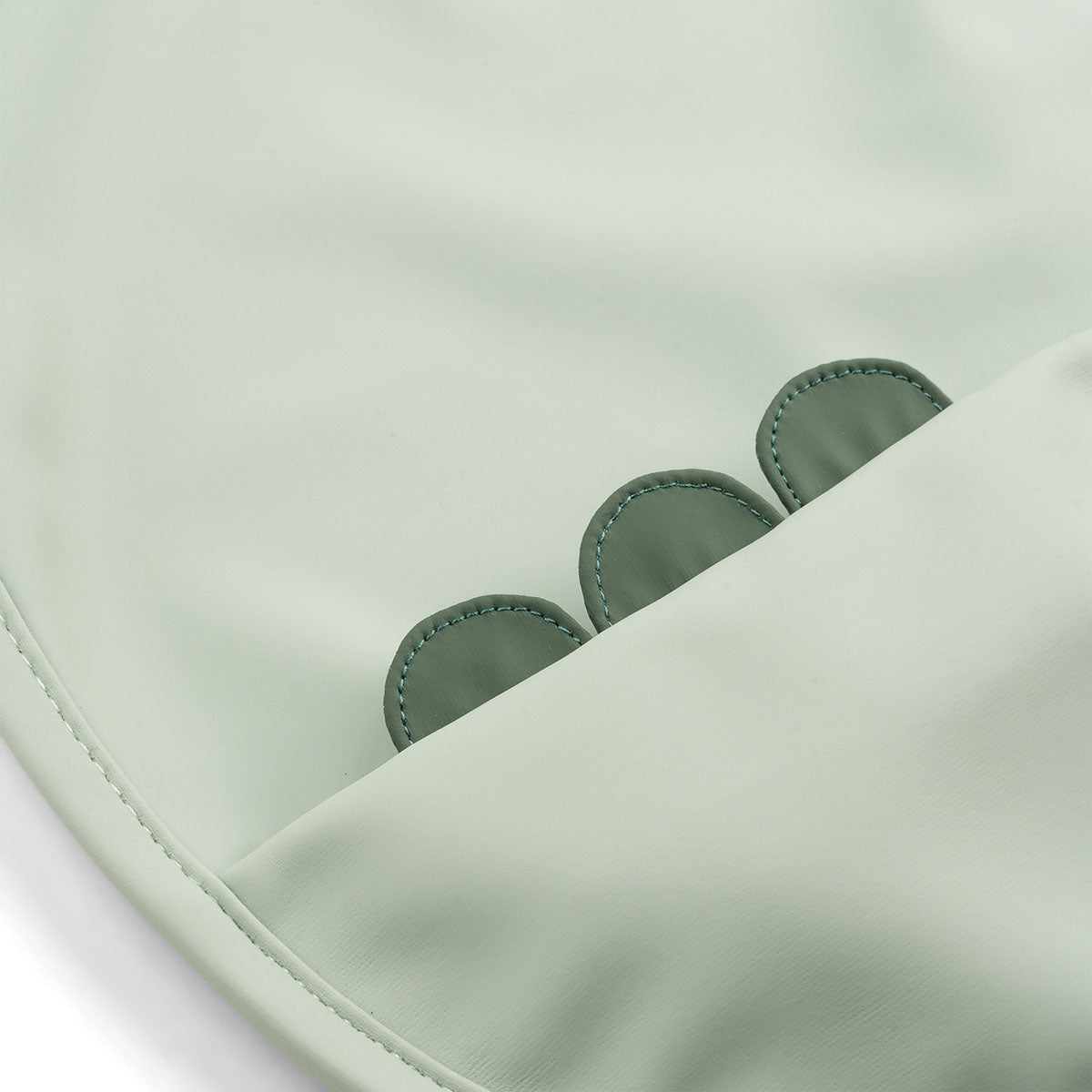 Bavoir élastique - Croco - Vert