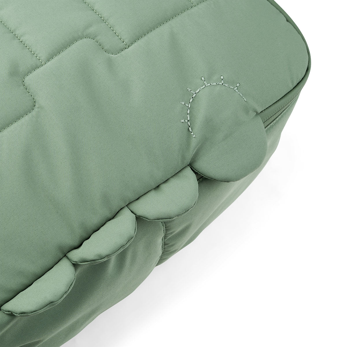 Kids quilted backpack - Croco - Green - 9,6 L