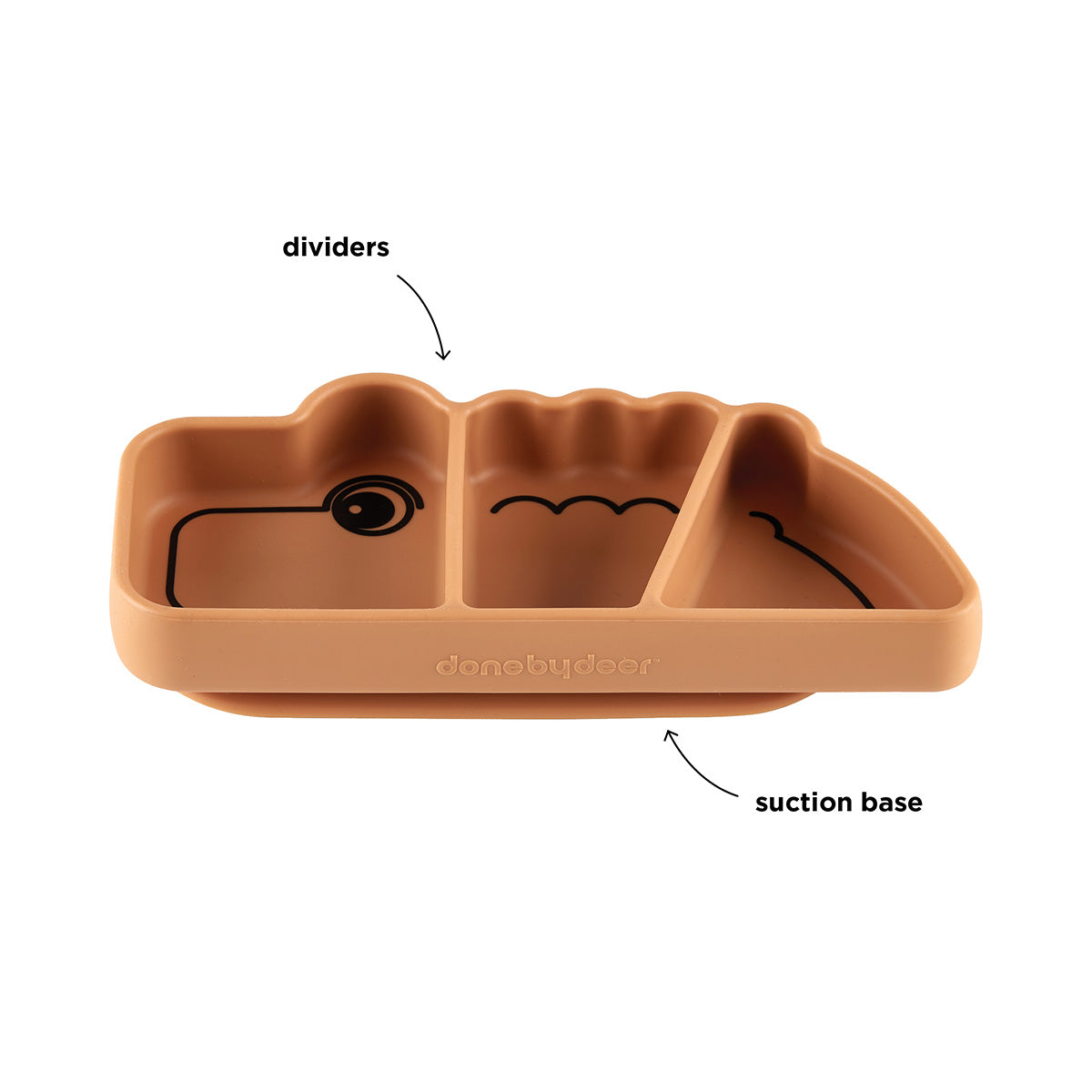 Stick & stay stick & stay en silicone - Croco - Moutarde