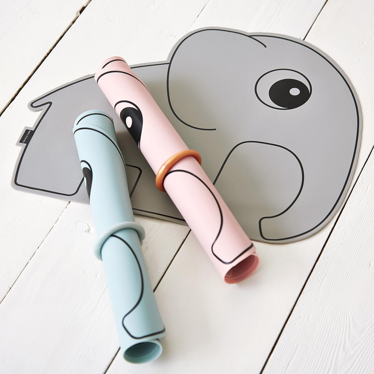 Silicone placemat - Elphee - Powder