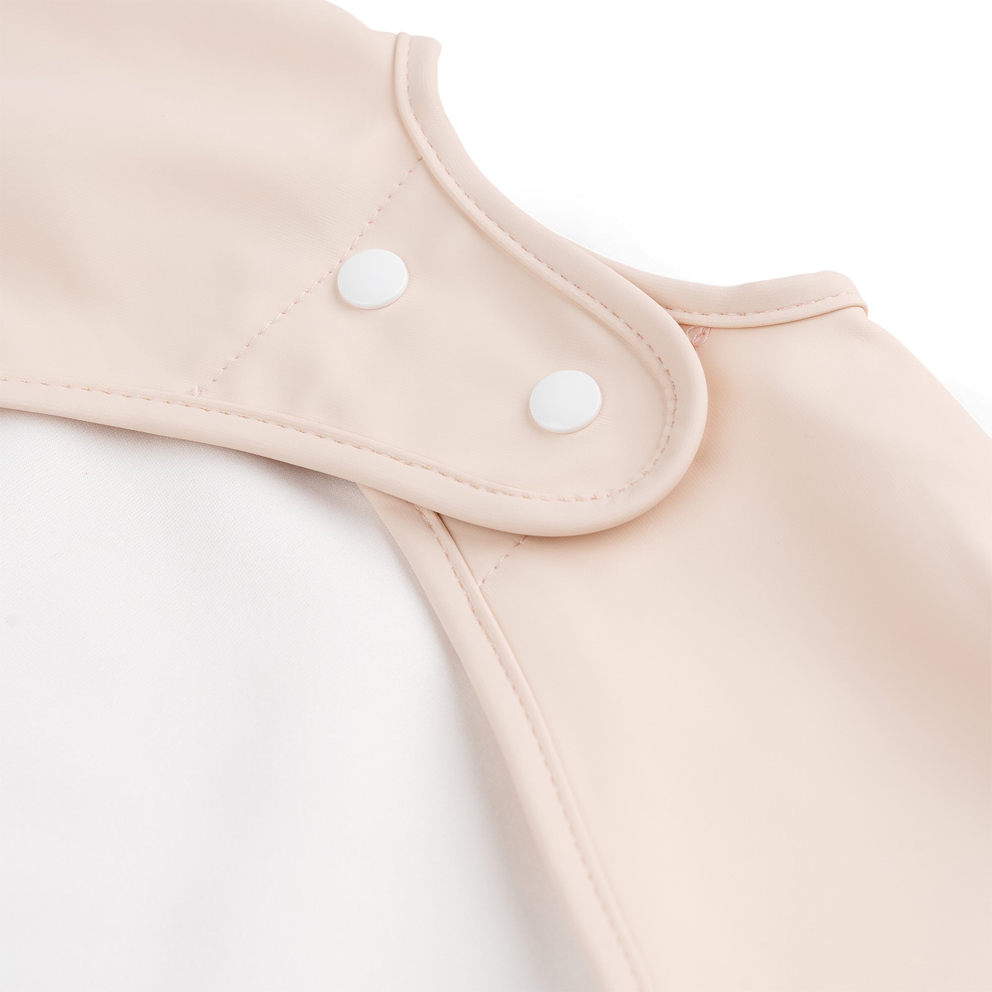 Sleeved pocket bib - Ozzo - Powder - Detail