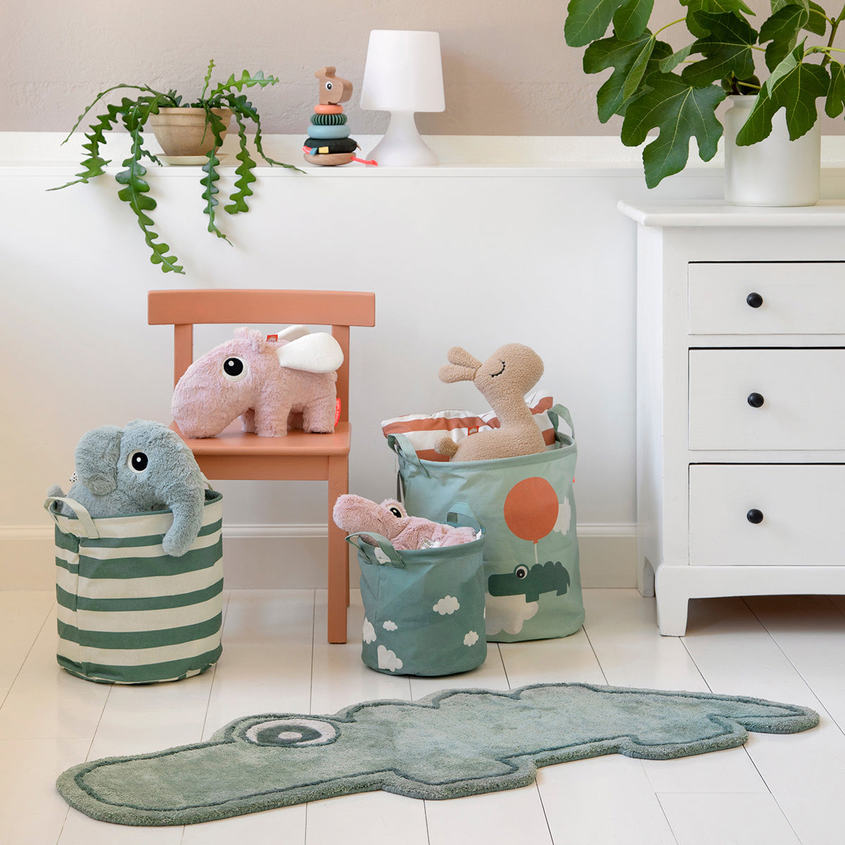 Soft toy Happy clouds - Ozzo - Powder