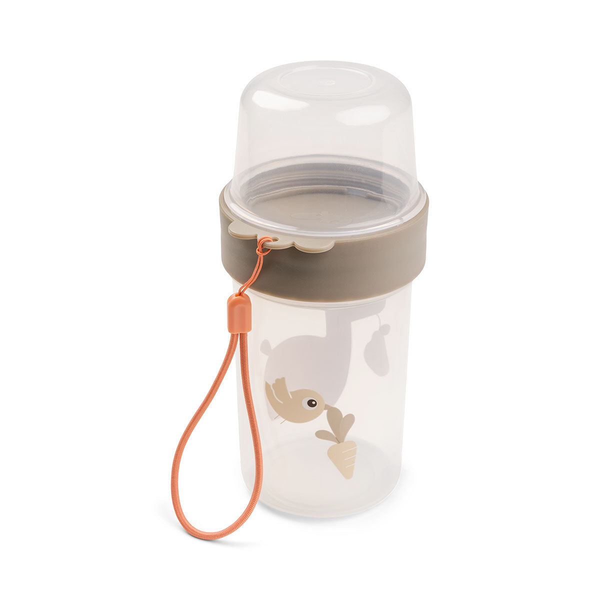 To go 2-way snack container L - Lalee - Sand