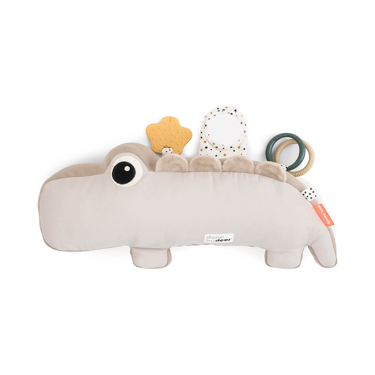 Peluche d'activités - Croco - Sable