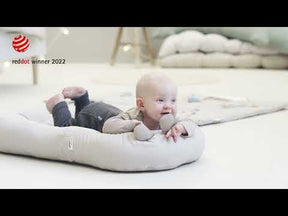 Cozy lounger with activity arch - Raffi - Powder