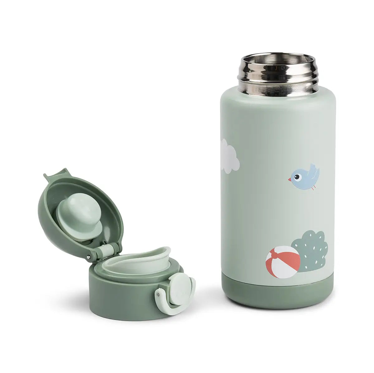 Insulated bottle - Playground - Green - 340 ml