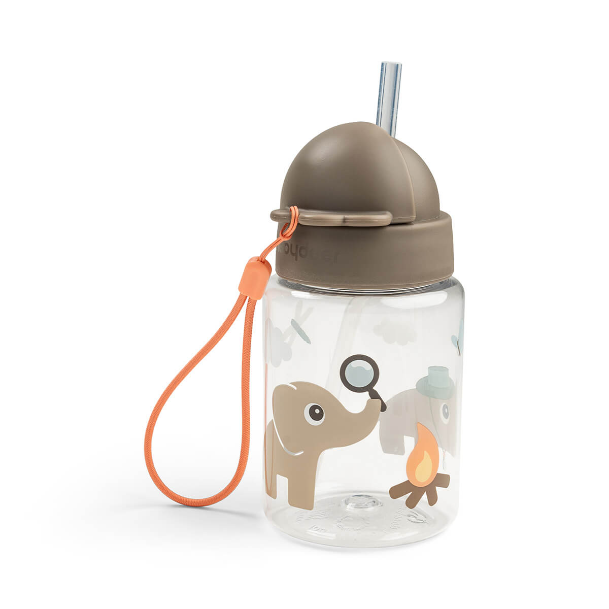 Straw bottle - Tiny trails - Sand - 280 ml