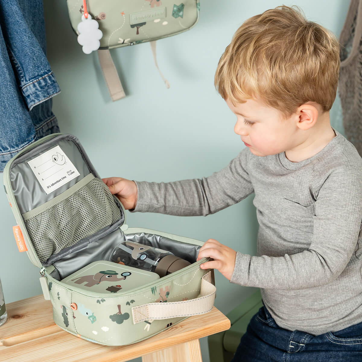 Straw bottle - Tiny trails - Sand - 280 ml