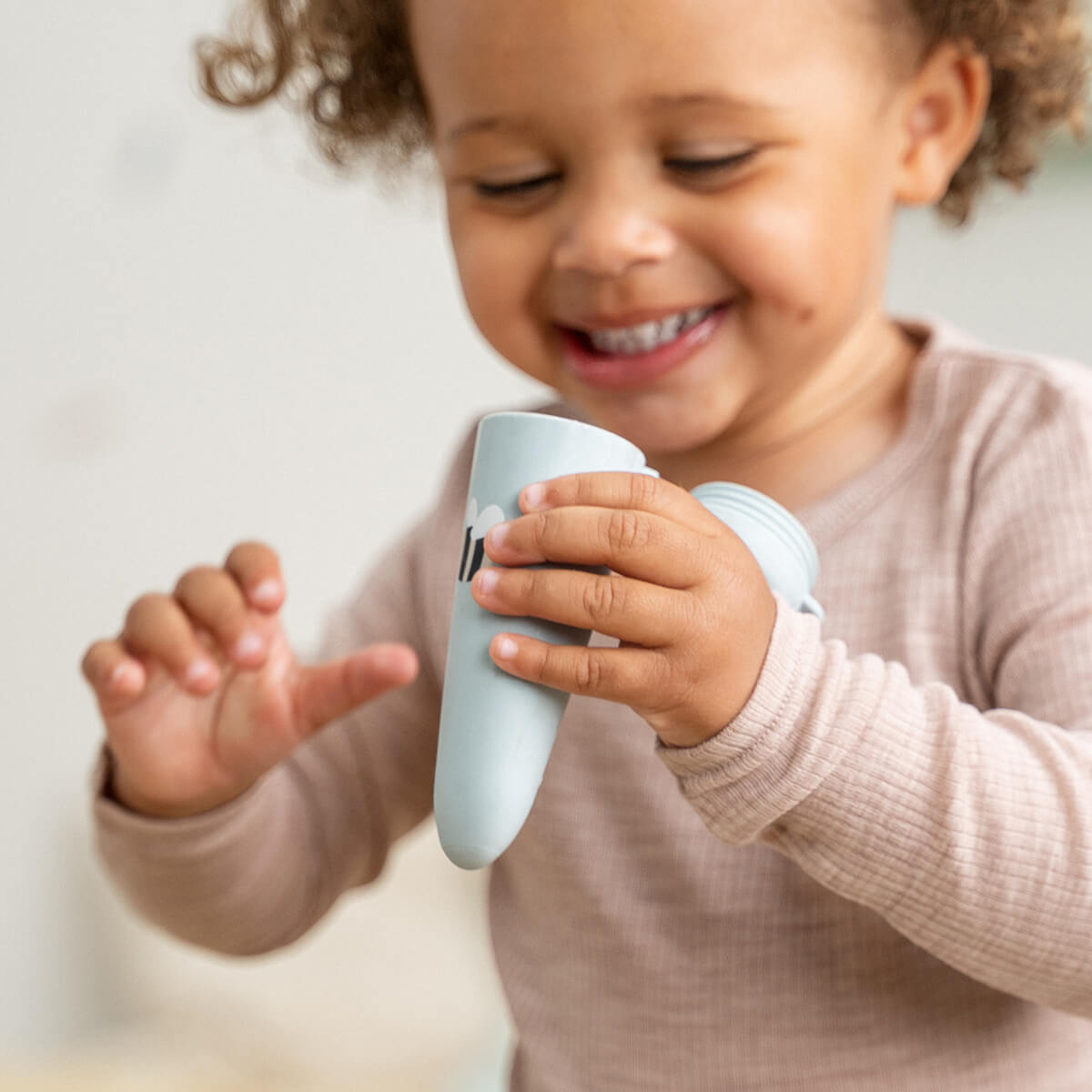 Ispinde i silikone 3-pak - Dotti - Blå