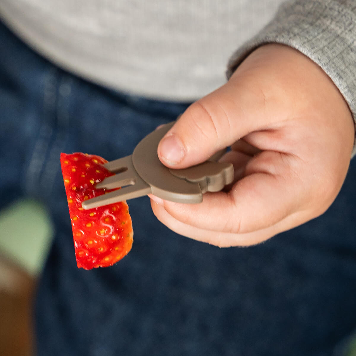 Tiny lunch box w/snack picks - Tiny trails - Sand