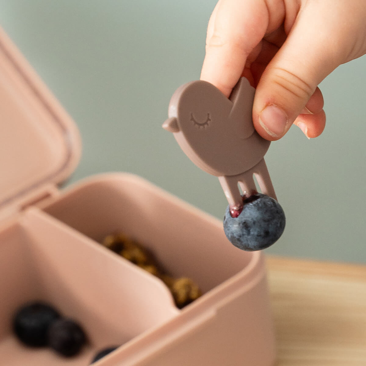 Tiny lunch box w/snack picks - Tiny farm - Powder – Shop at Done