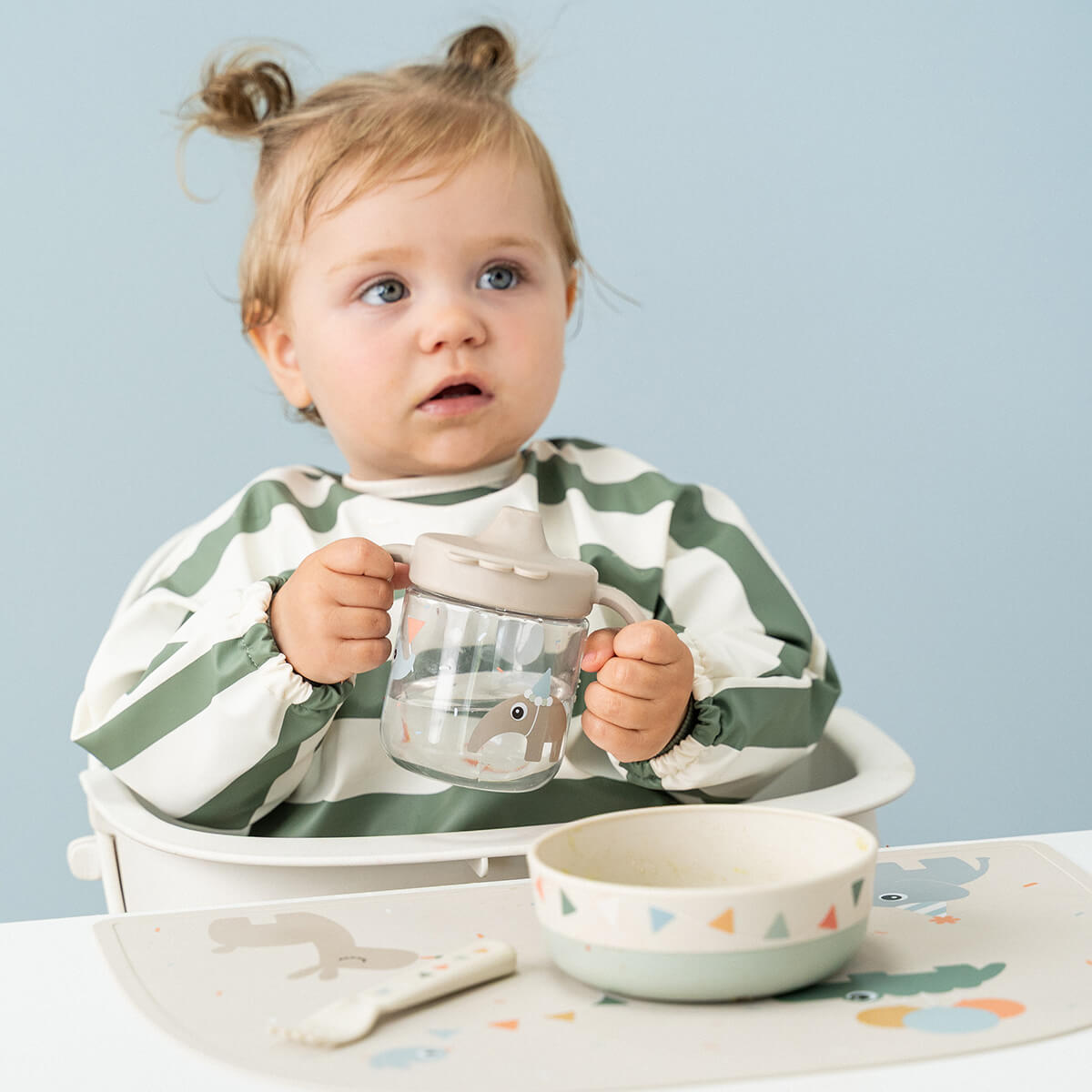 Learning spout cup 2-handle - Celebration - Sand