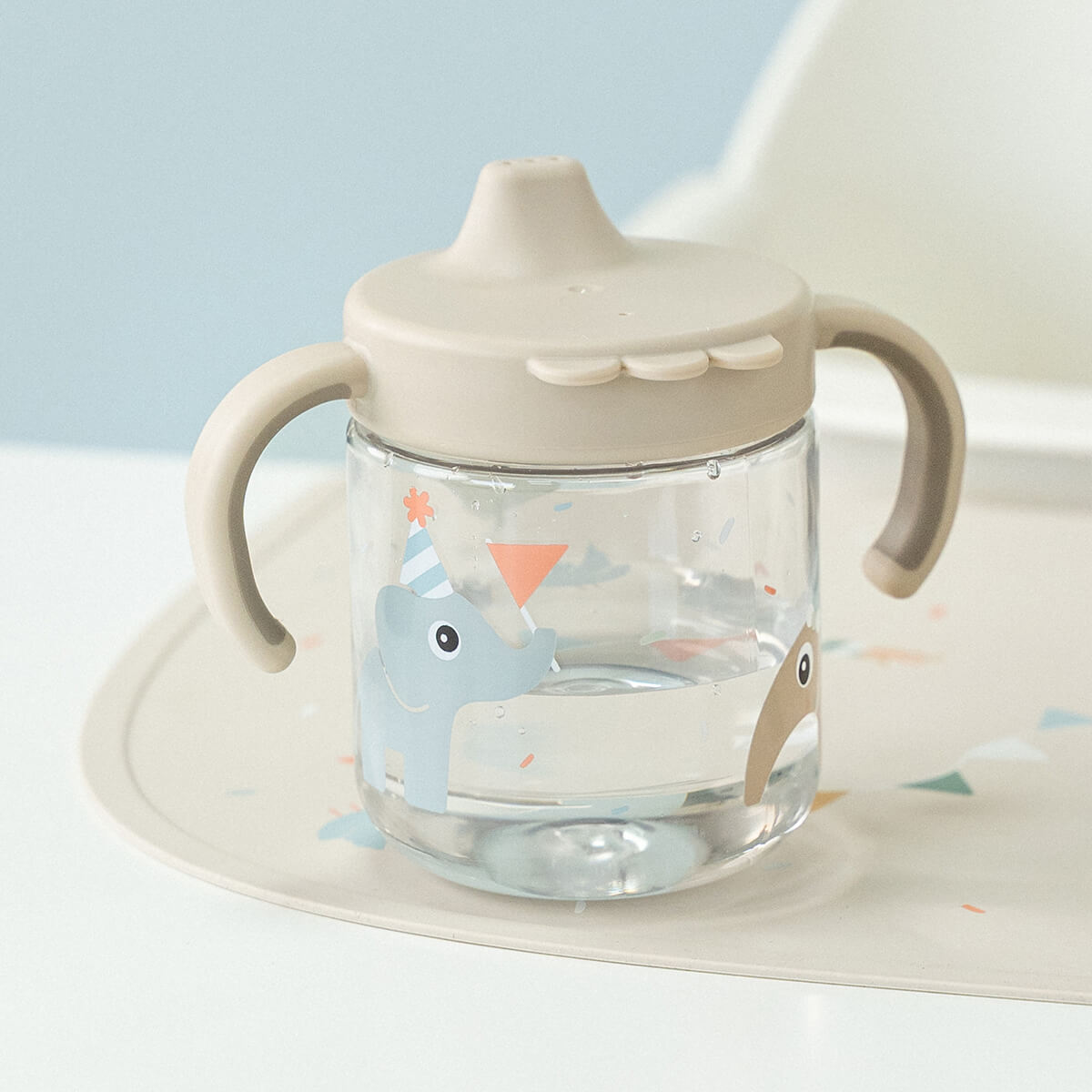 Learning spout cup 2-handle - Celebration - Sand