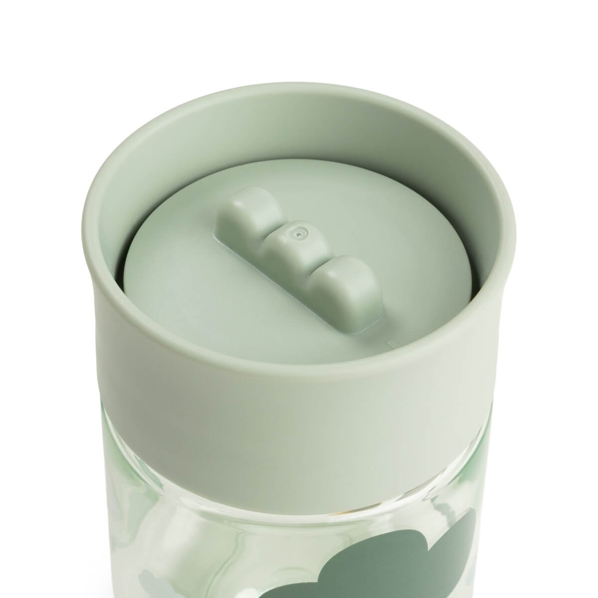 Foodie dinner set w/360° cup - Tiny trails - Green
