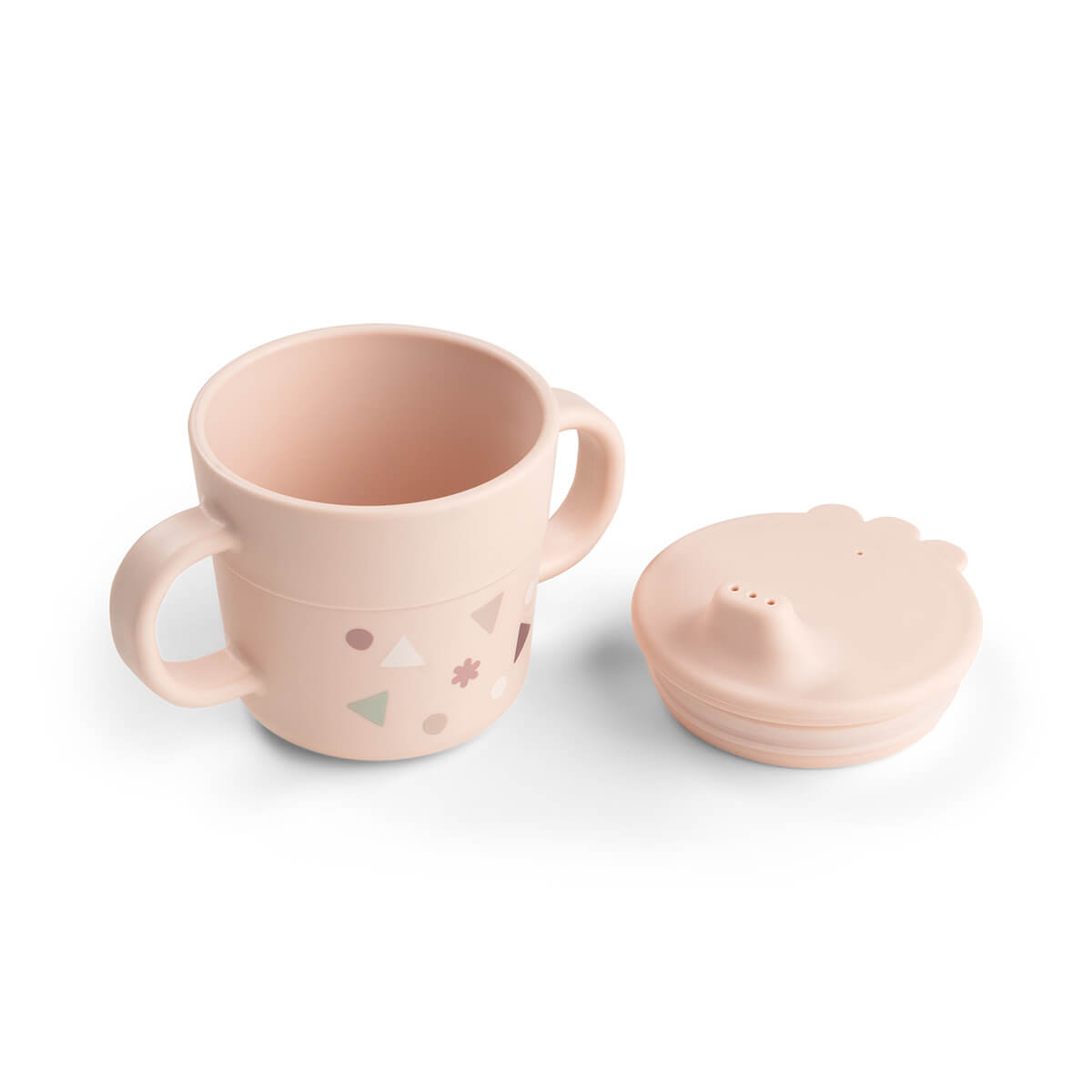 Foodie dinner set w/suction - Celebration - Powder