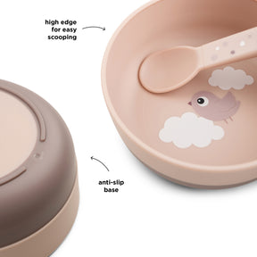 Foodie bowl set - Happy Clouds - Powder