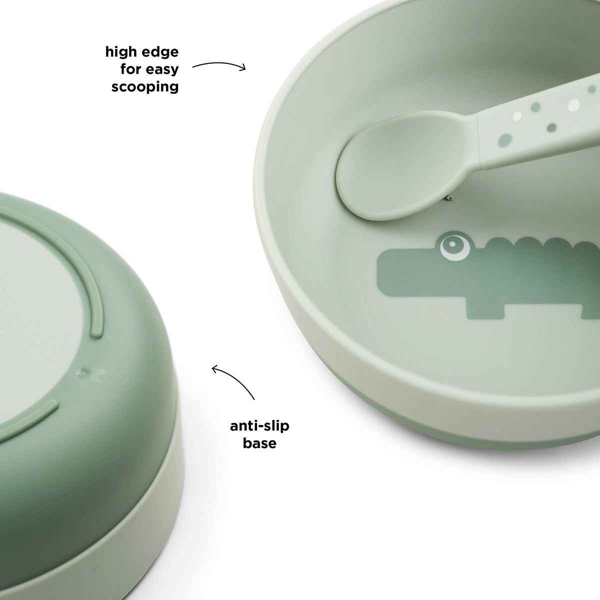 Foodie bowl set - Croco - Green