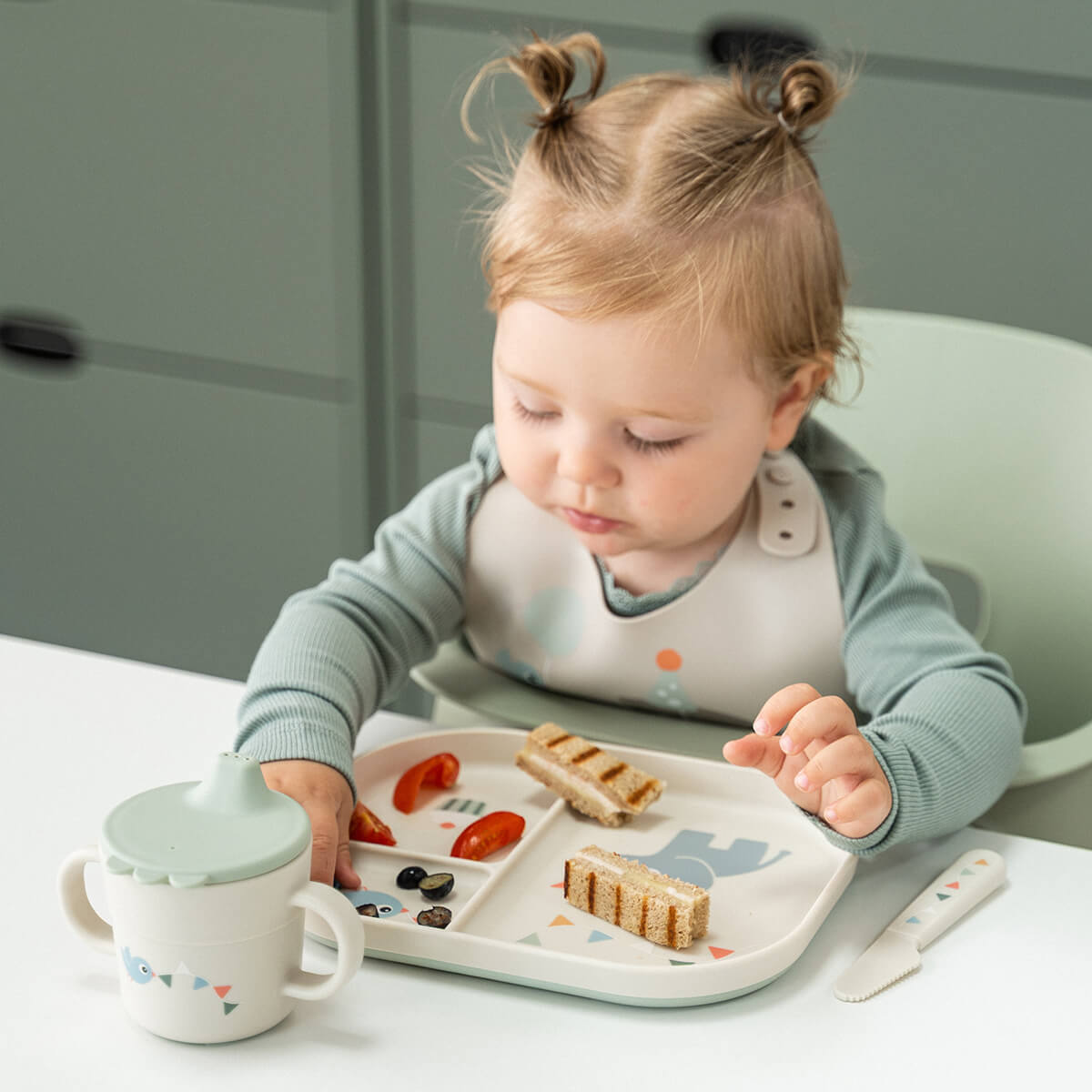 Gobelet à bec Foodie - Celebration - Sand