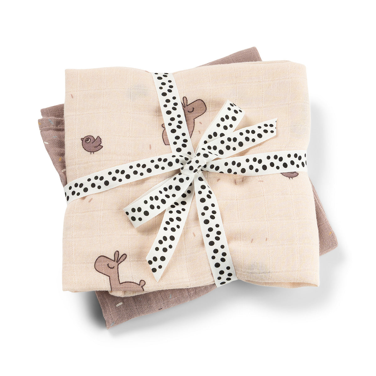 Burp cloth 2-pack - Lalee - Powder