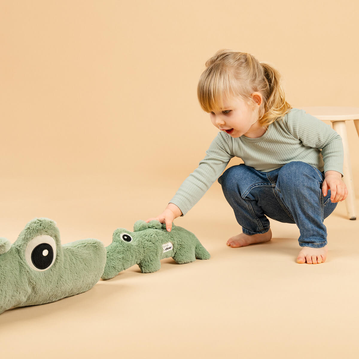 Peluche petite - Croco - Vert