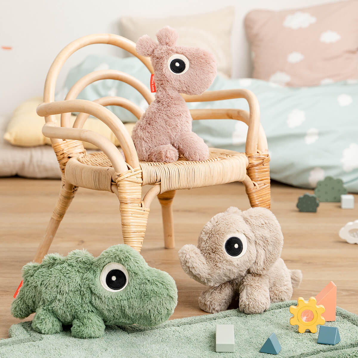 Cuddle bestie - Raffi - Polvo - 26 cm