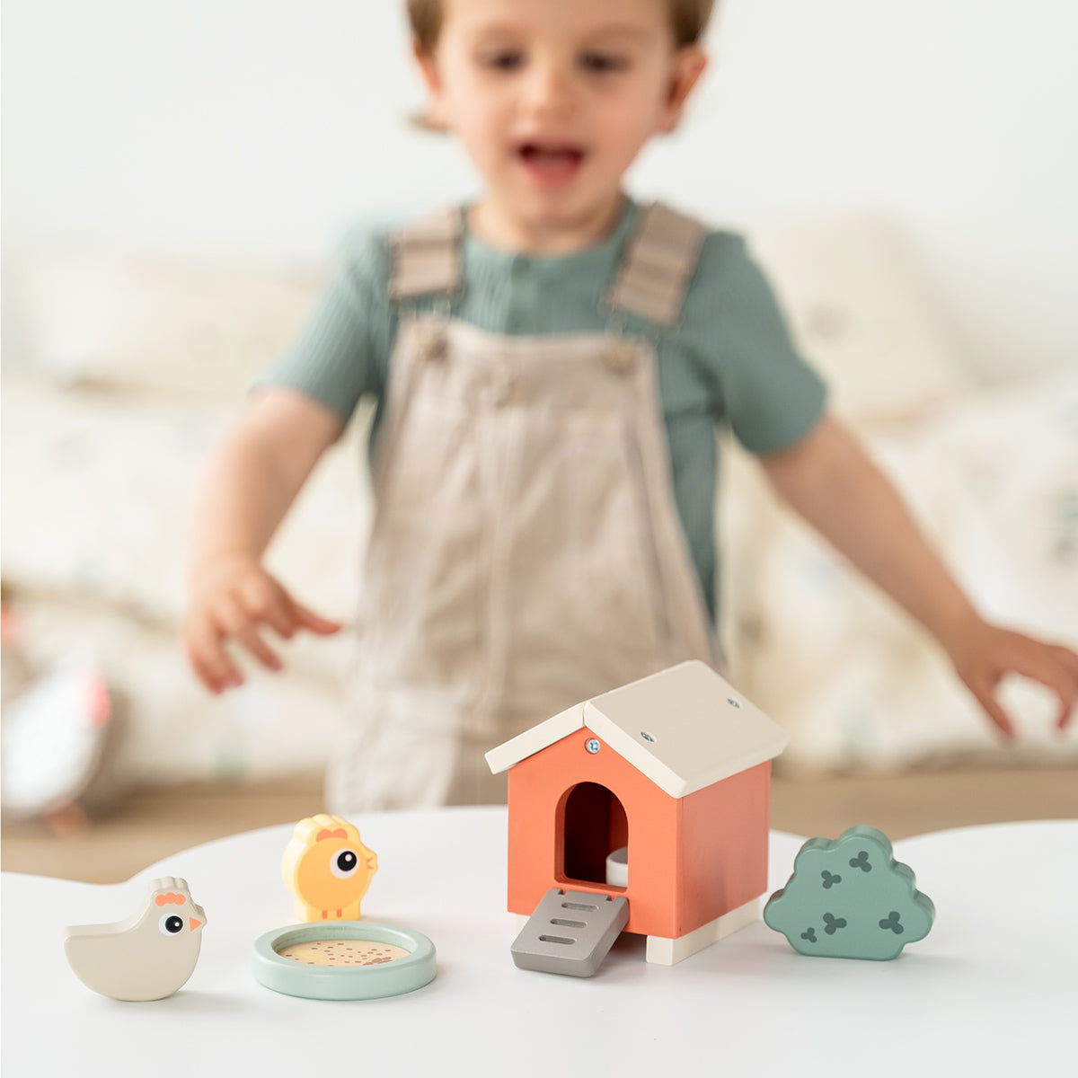 Coffret de jeu tiny farm - Clucky