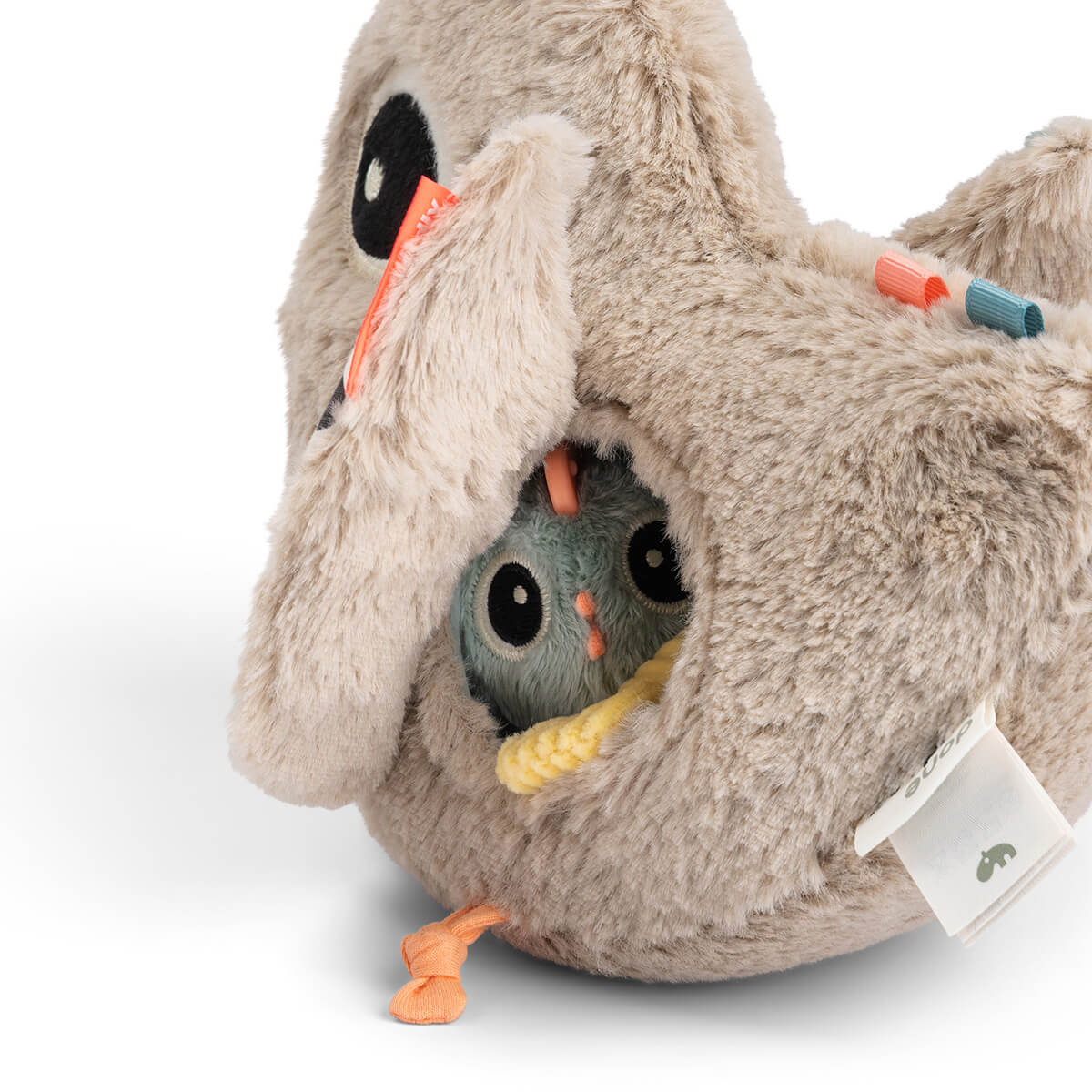 Jouet d'activité cache-cache - Clucky - sable