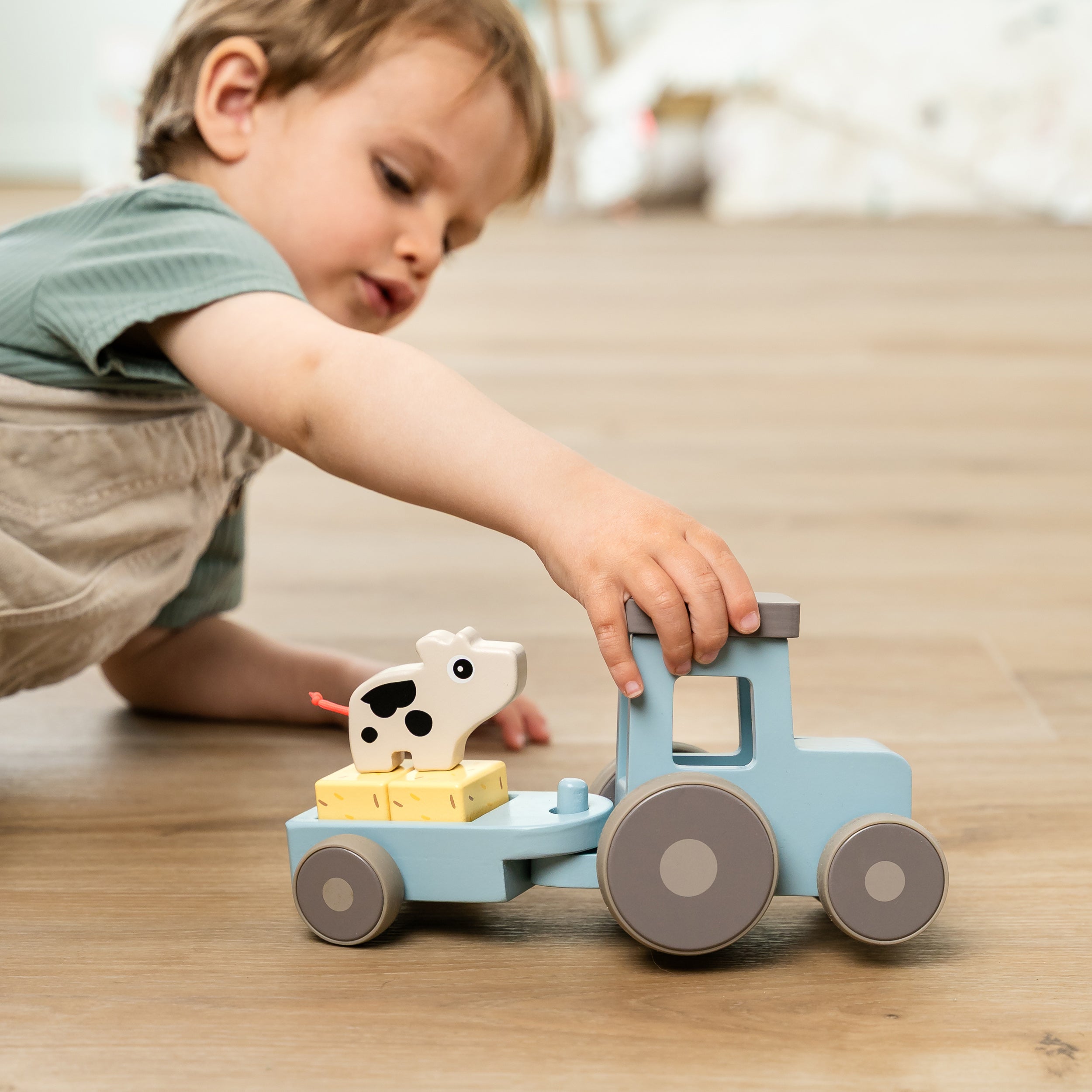 Tiny farm tracteur - Dotti - bleu