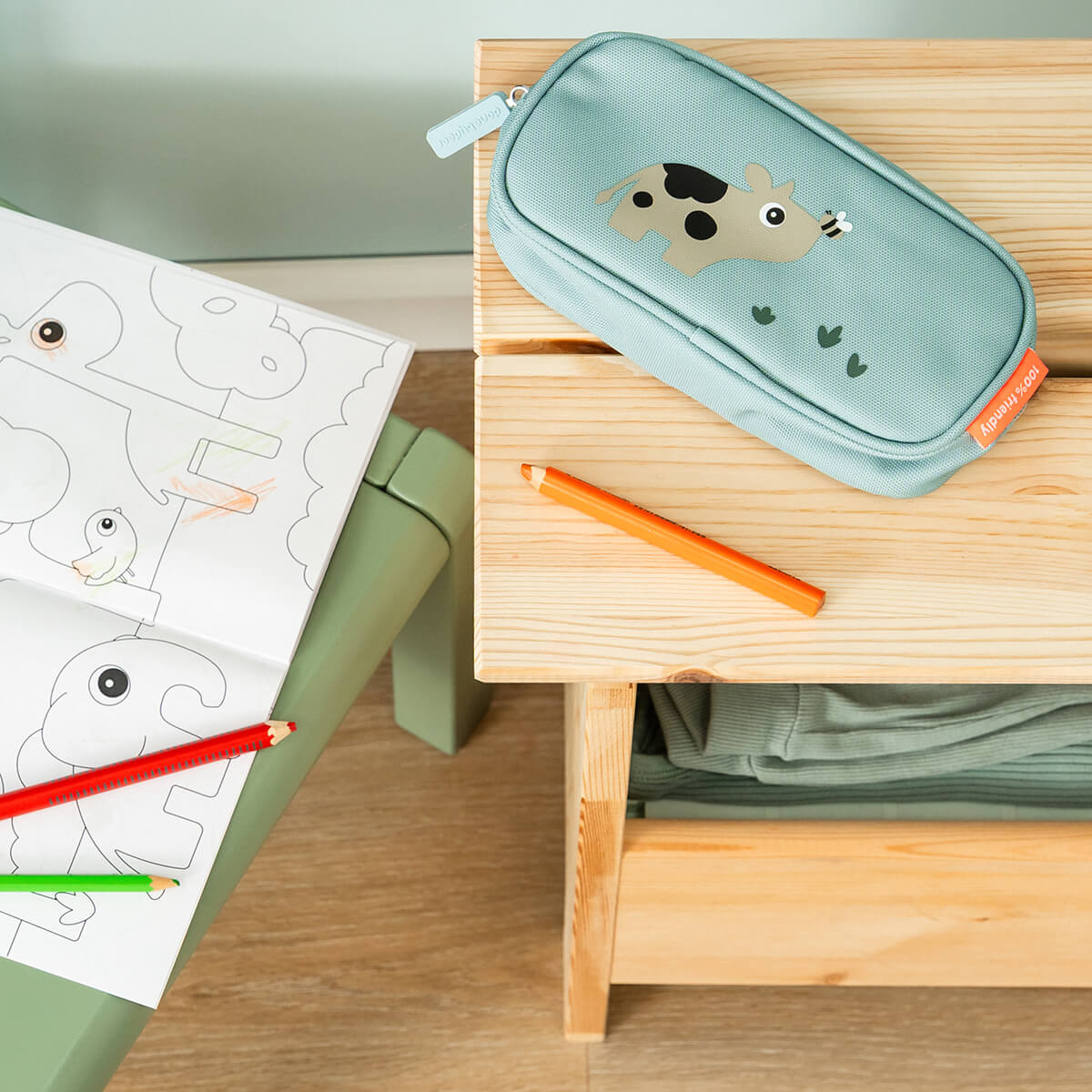 Penalhus - Tiny farm - Blå