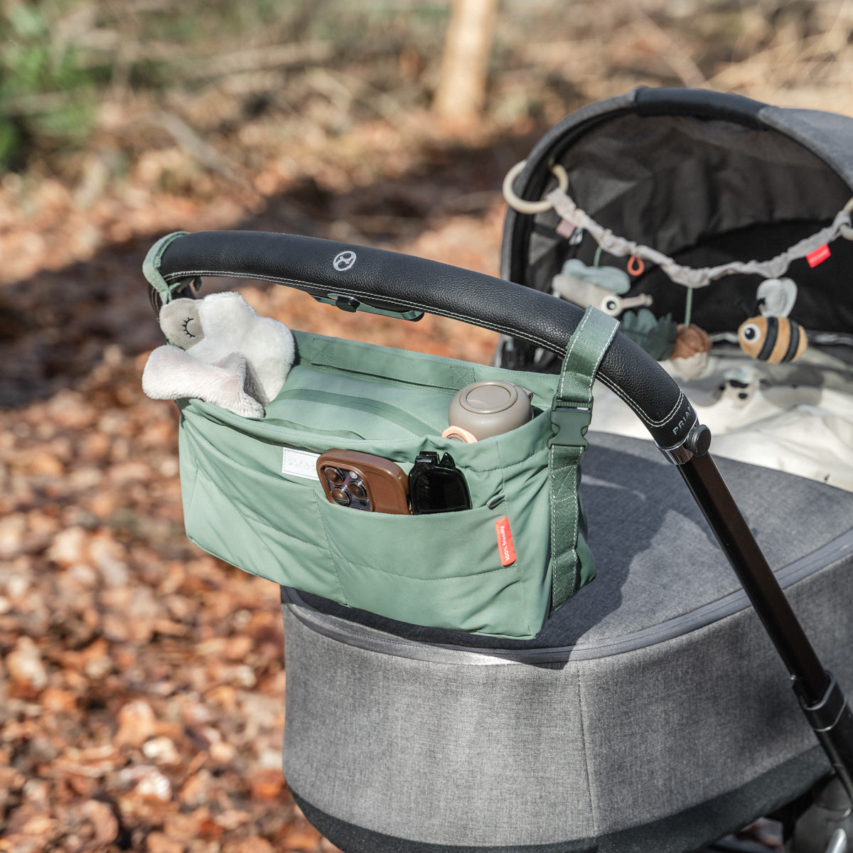 Stroller organiser - Green
