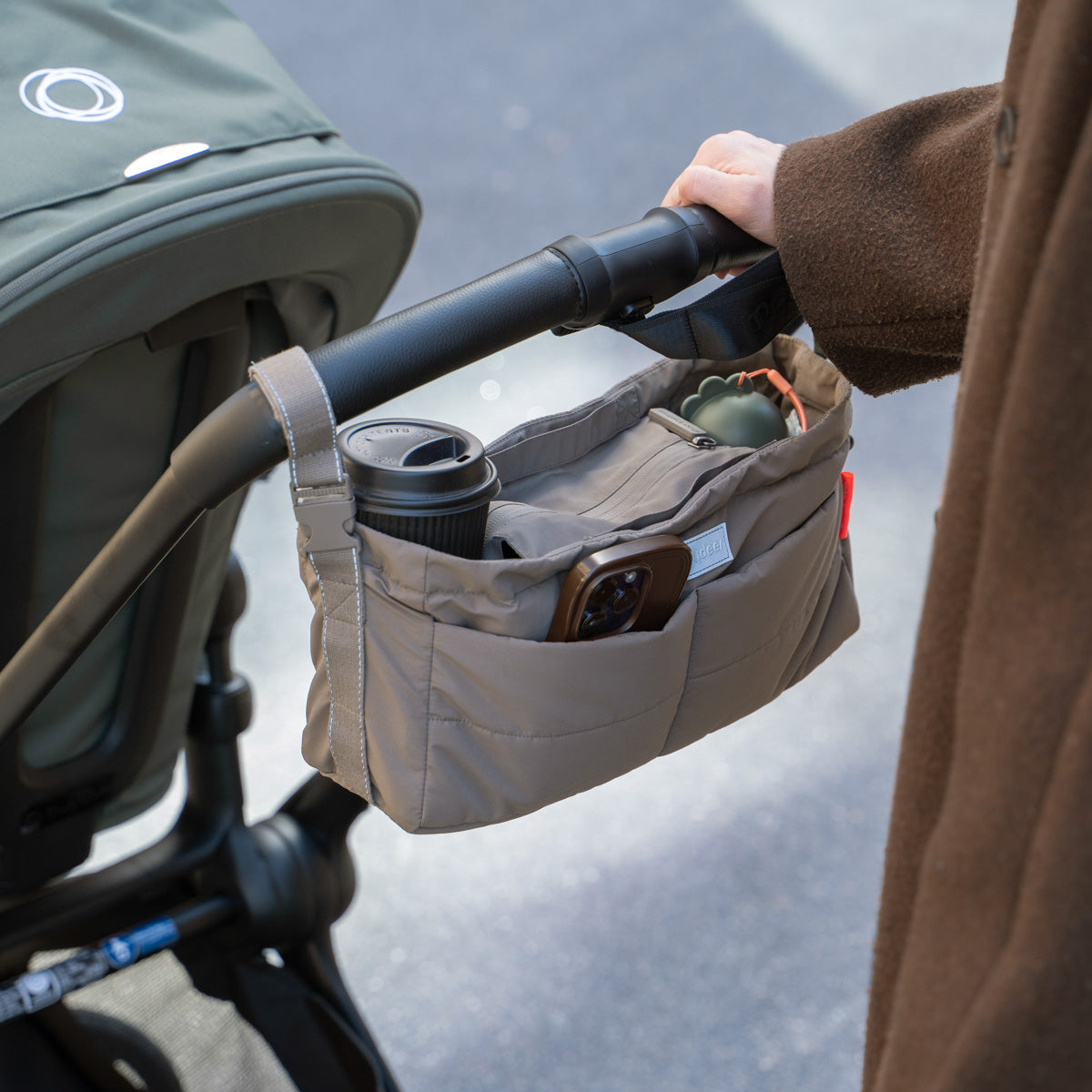 Stroller organiser - Taupe