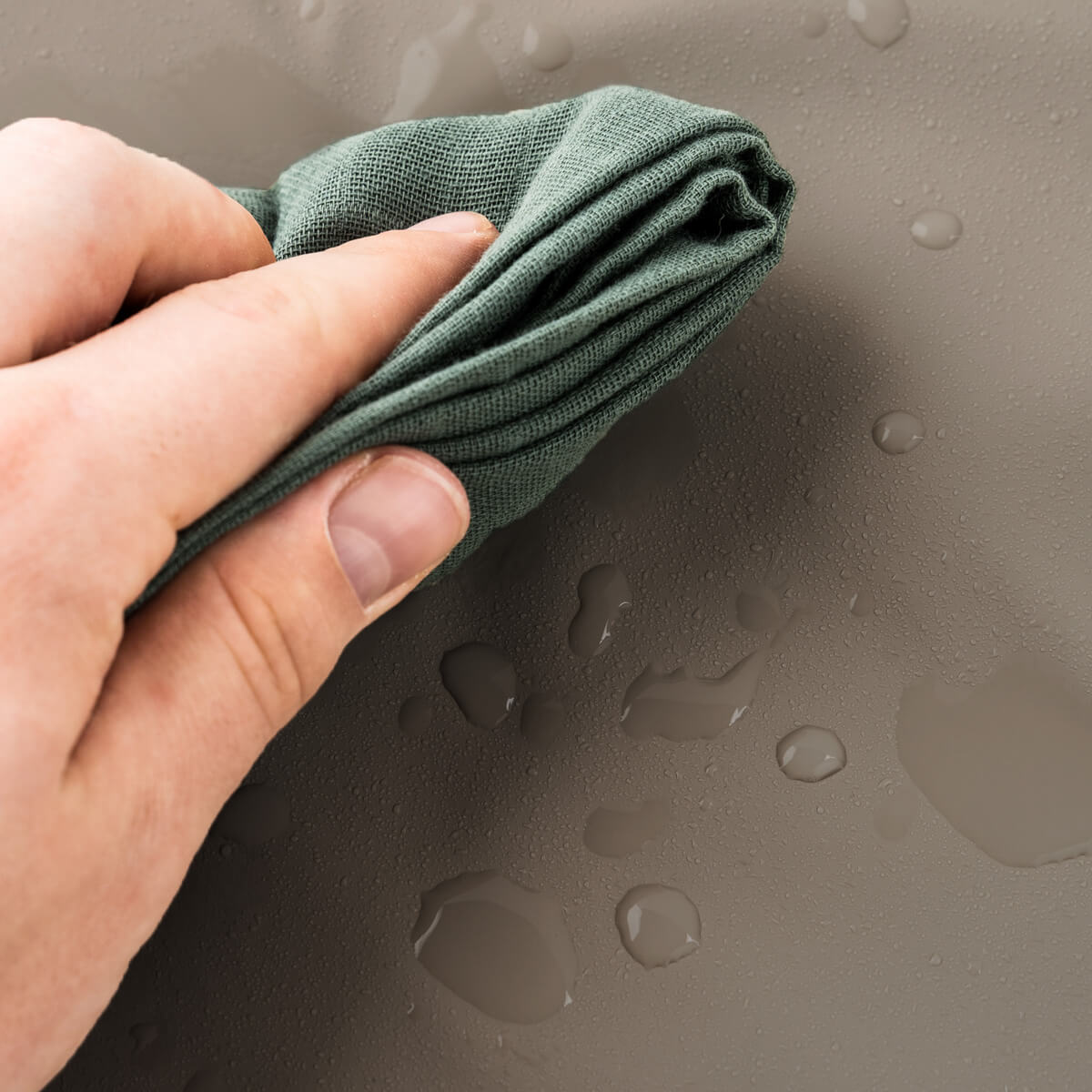 Foldable changing mat - Taupe