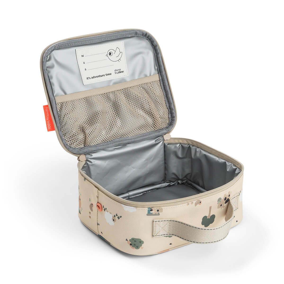 Tiny insulated lunch bag - Tiny farm - Sand - 2,8 L