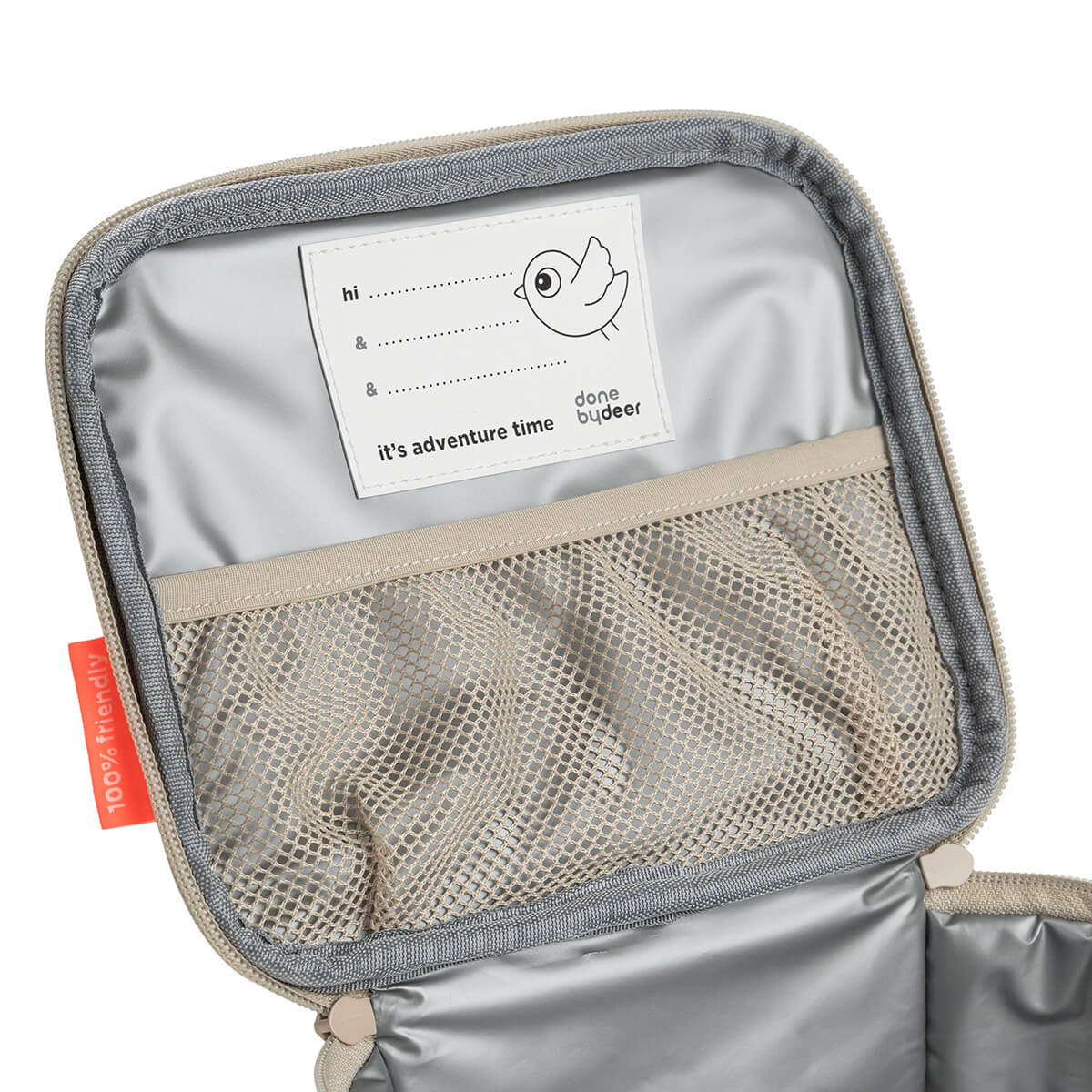 Tiny insulated lunch bag - Tiny farm - Sand - 2,8 L