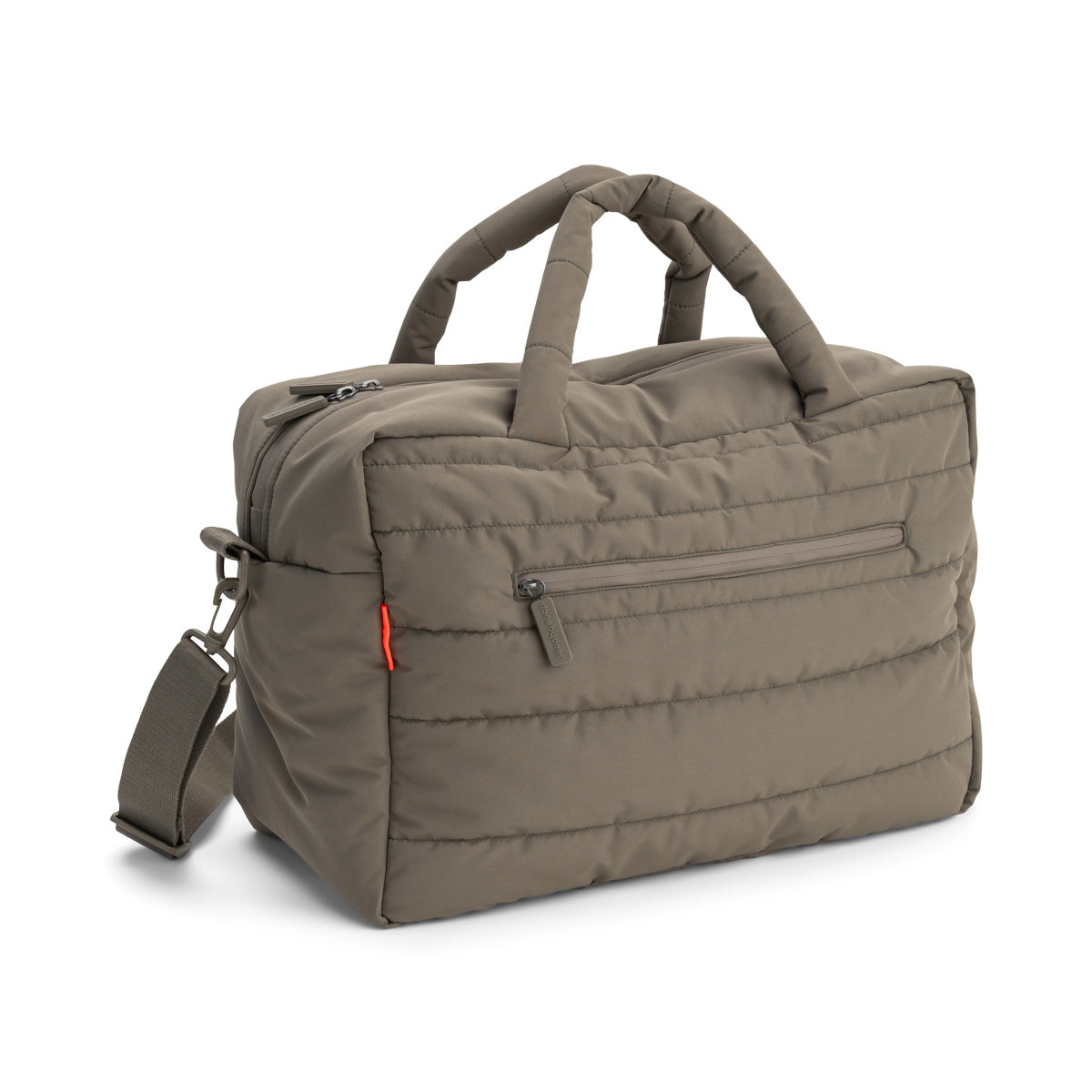 Quilted changing bag - Taupe