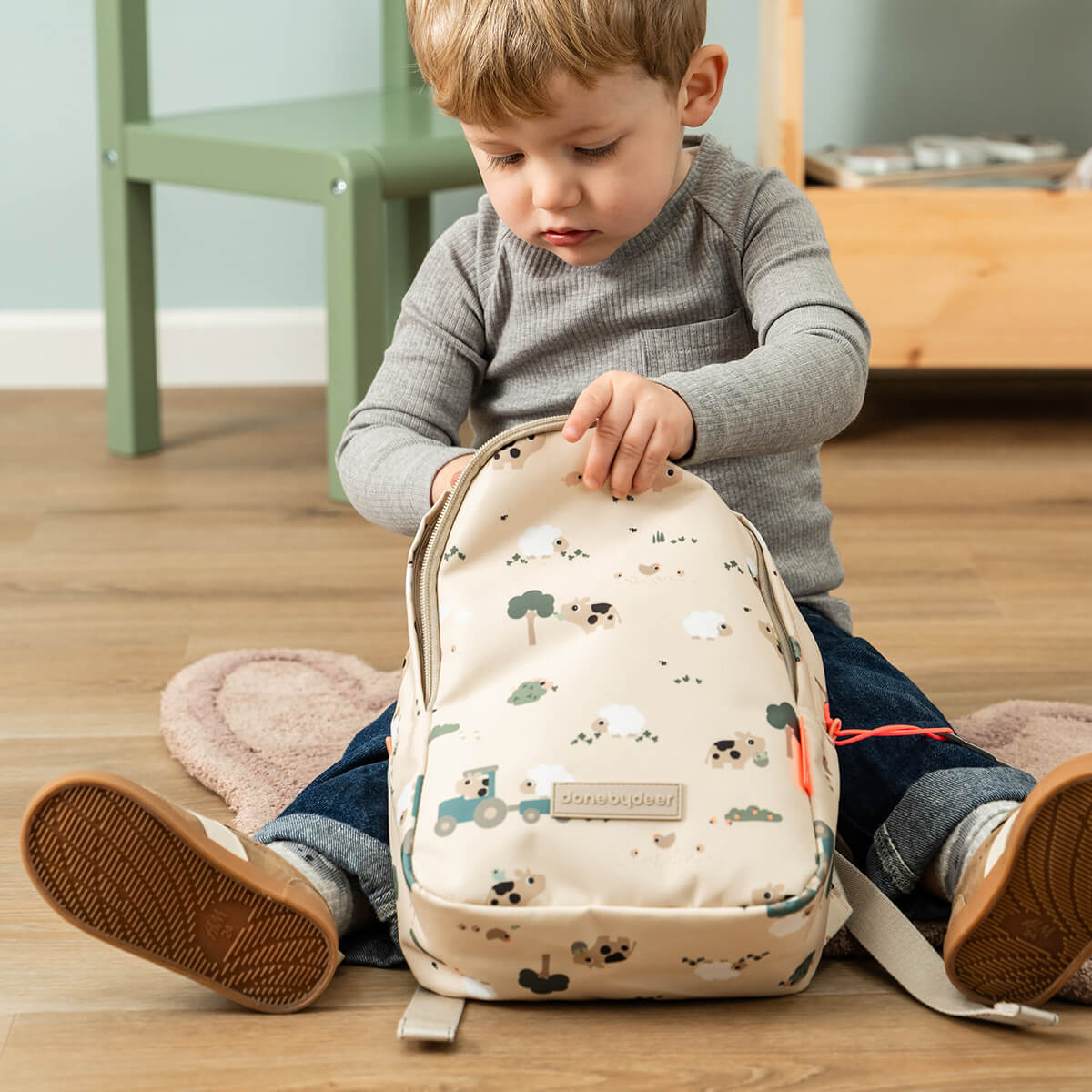 Tiny rygsæk - Tiny farm - Sand - 4 L