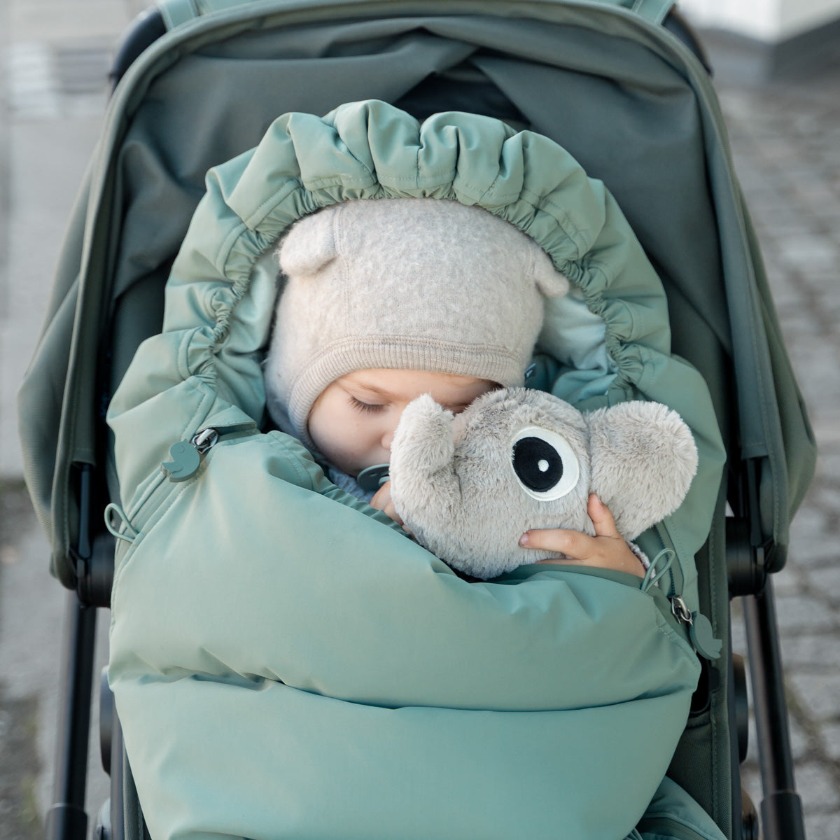 Footmuff winter - Green