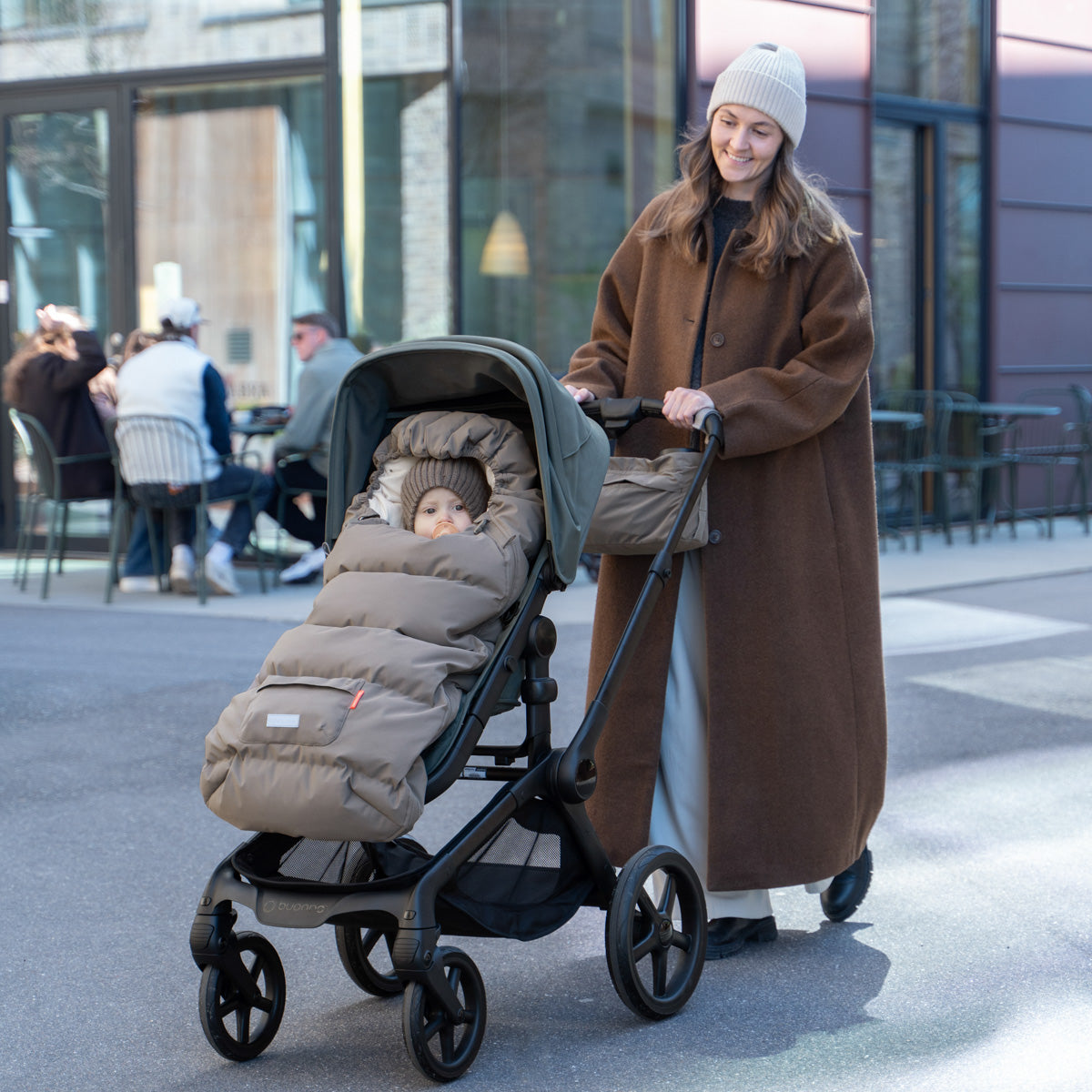 Footmuff winter - Taupe