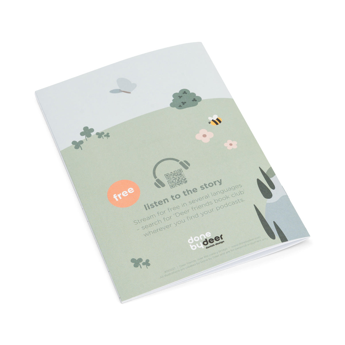 deer friends colouring book - over the creaky bridge