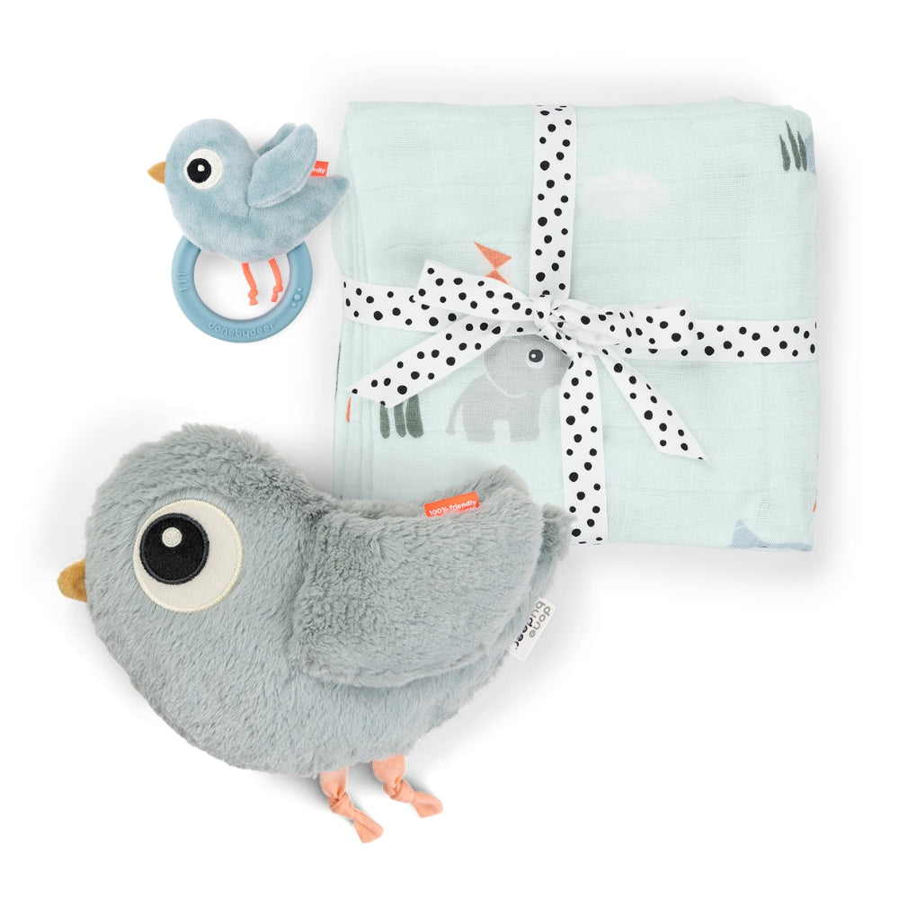 birdee & friends neugeborenen-set - blau